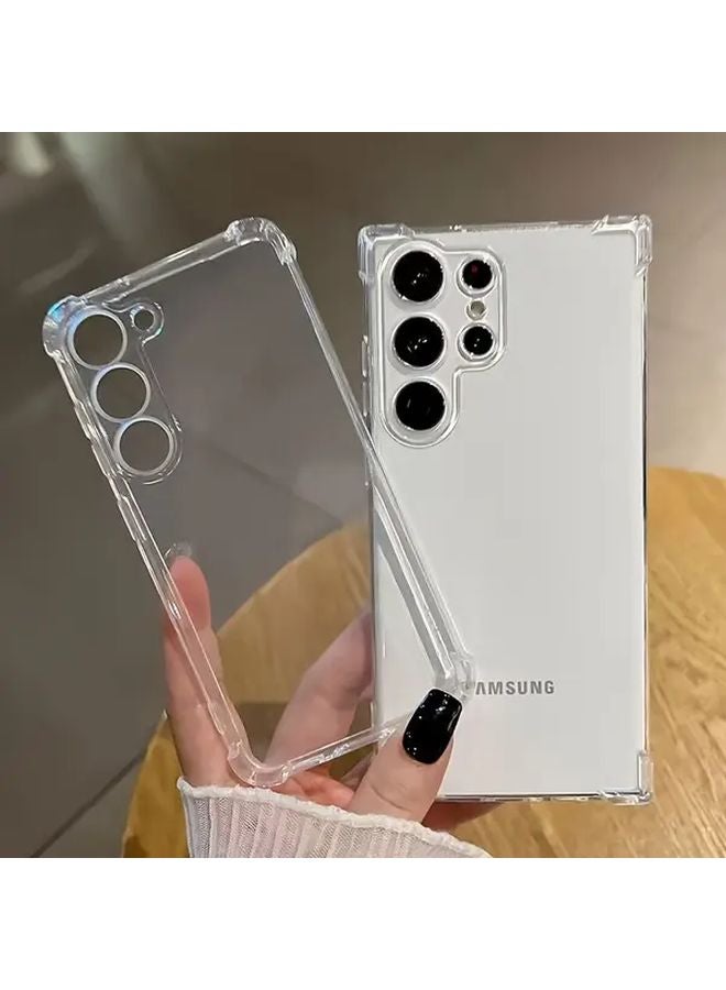 Transparent Shockproof Case For Samsung Galaxy S24 FE Anti Yellow Soft Back Clear - Image 3